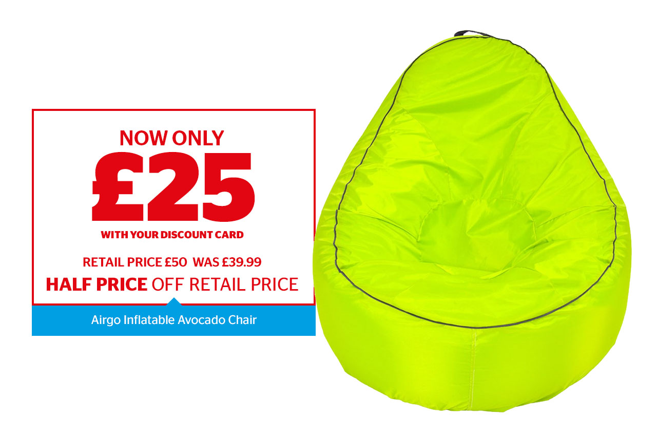 go outdoors avocado chair