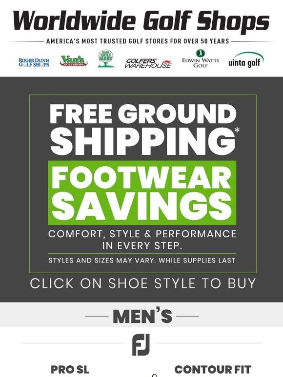 Edwin Watts Golf Need New Golf Shoes? 👟 Milled