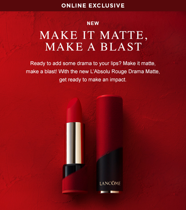drama matte lancome