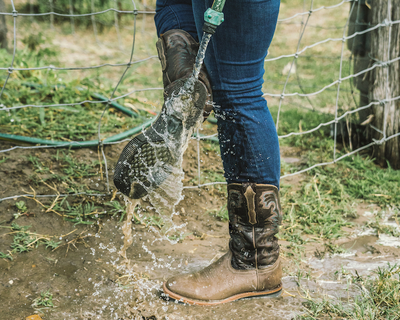 lucchese performance barn boot