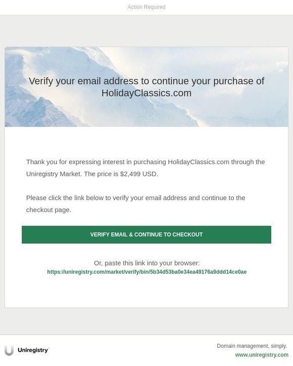 Re: HolidayClassics.com