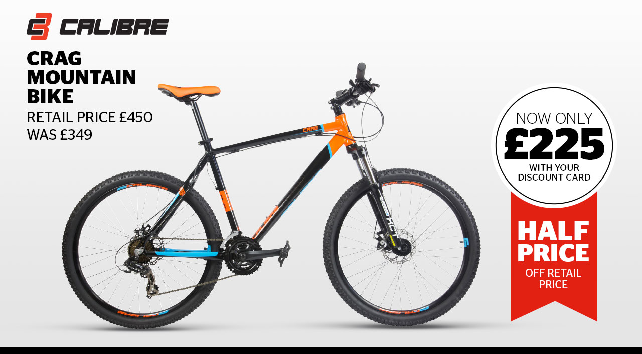 calibre two two mountain bike price