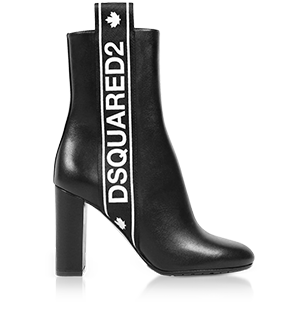 bronx hip hop dsquared2 tape ankle boots