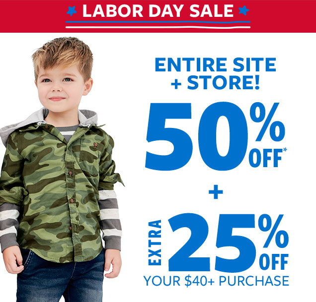 Labor day sale | Entire site + store! 50% off∗ + extra 25% off your $40+ purchase Labor day sale | Entire site + store! 50% off∗ + extra 25% off your $40+ purchase