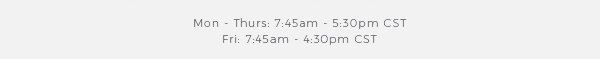 Customer Service Hours
