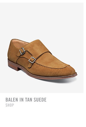 Balen in Tan Suede