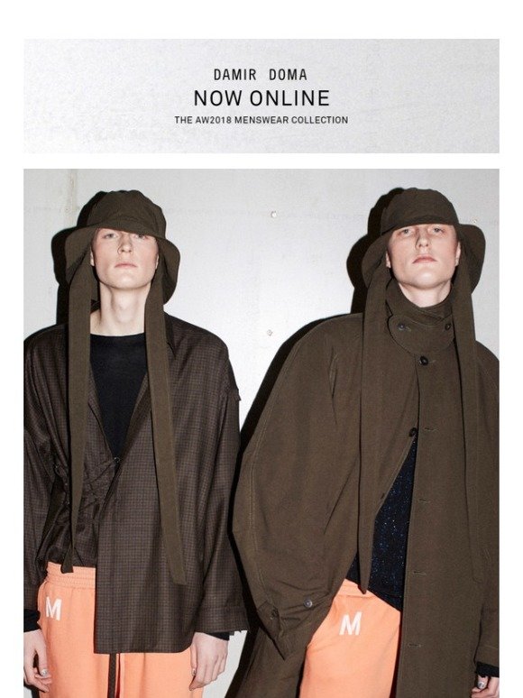 DISCOVER THE AW18 MEN'S COLLECTION