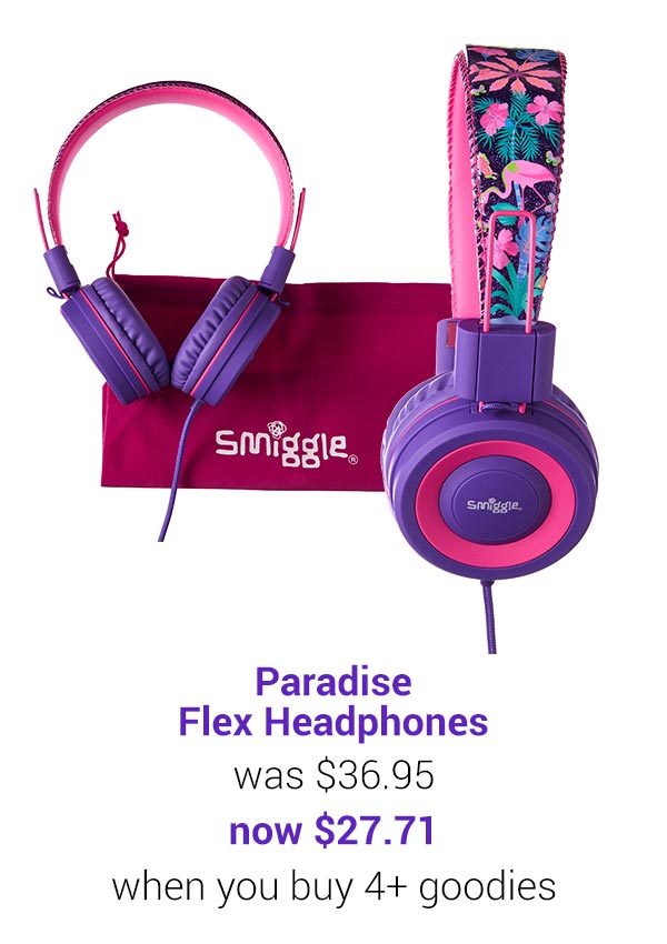 smiggle flex headphones
