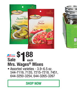 Mrs. Wages® Mixes