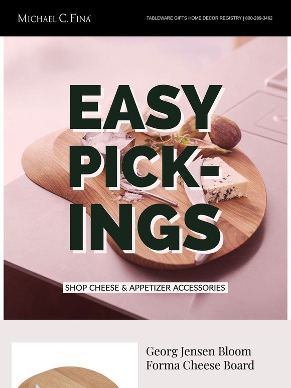 Easy Pickings... Shop Cheese & Appetizers Ideas