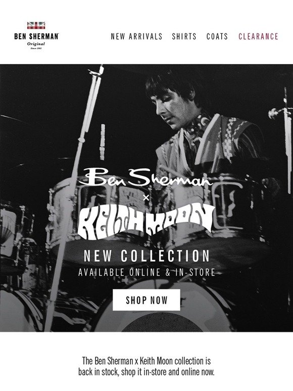 Ben Sherman US: Back in stock: Keith 