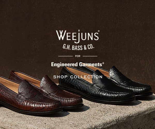 Bass weejuns engineered garments online