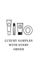 LUXURY SAMPLES WITH EVERY ORDER