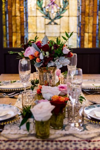 Dusty Rose Chiffon Table Runner - Rigby Wedding Rentals