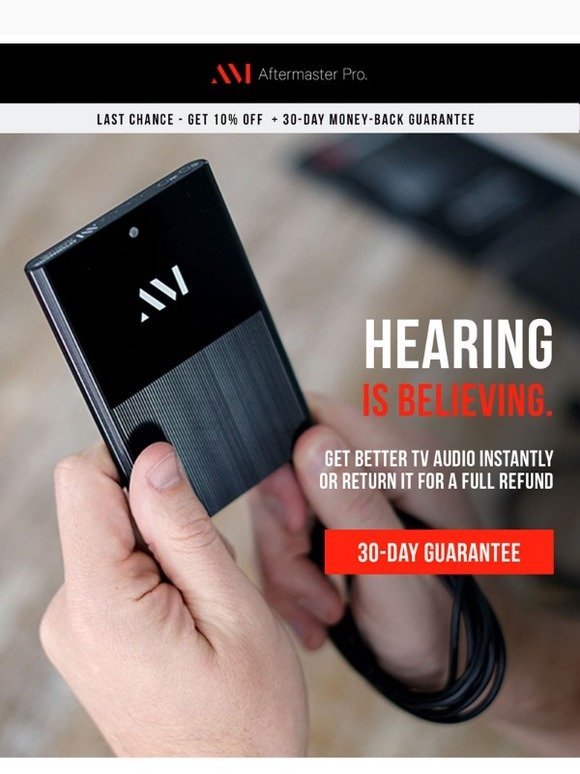 Fix All Your TV Audio Problems - 30-Day Guarantee!