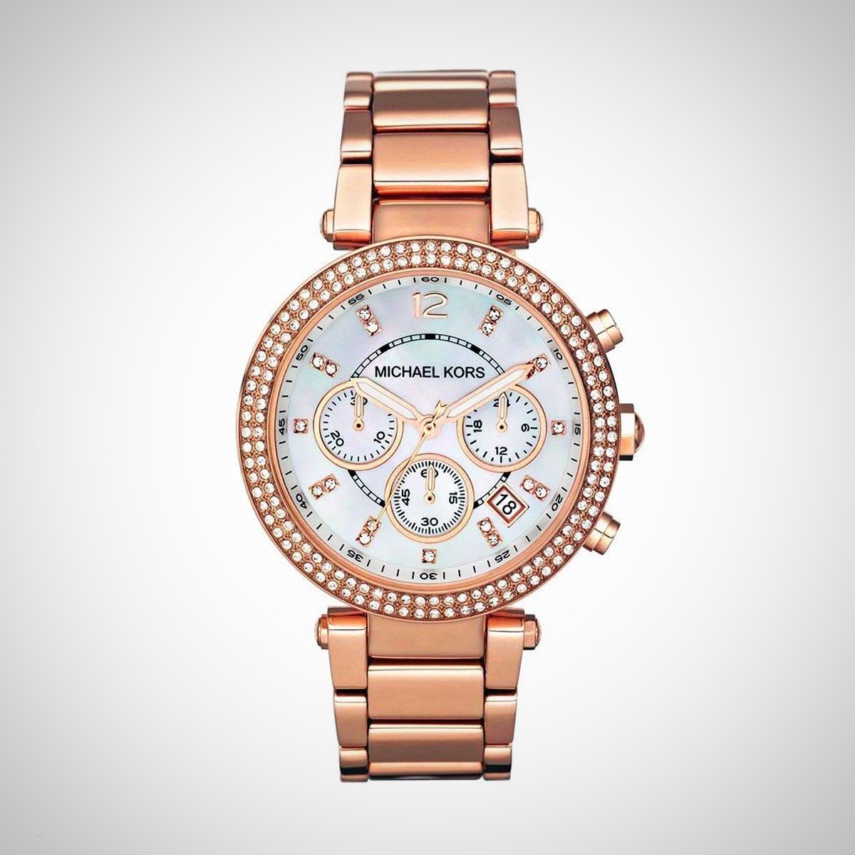 Image of Michael Kors MK5491 Ladies' Parker Chronograph Watch