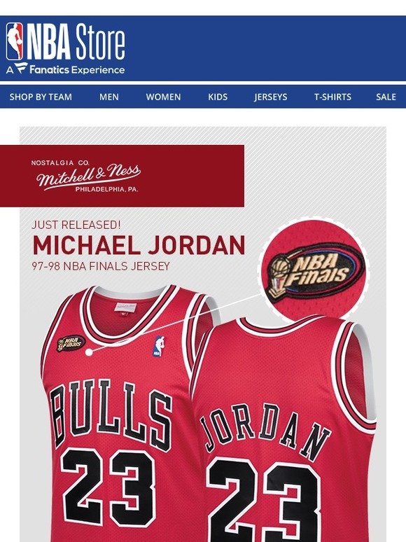 nba store michael jordan jersey