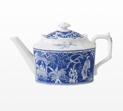 Royal Crown Derby Mikado Blue Teapot Medium
