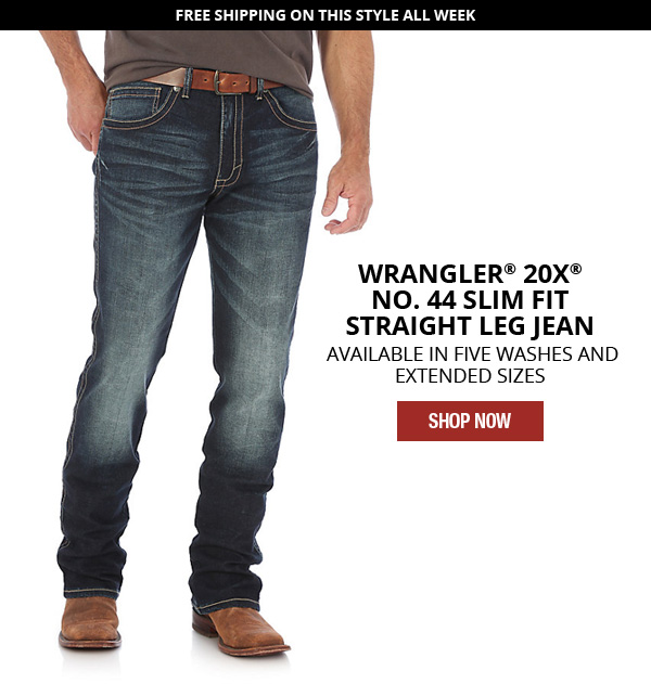 wrangler 20x jeans style 44