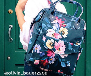 cath kidston paintbox flowers backpack