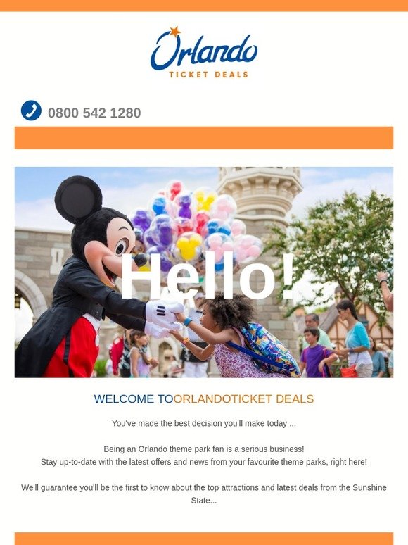 Welcome to Orlando Ticket Deals!