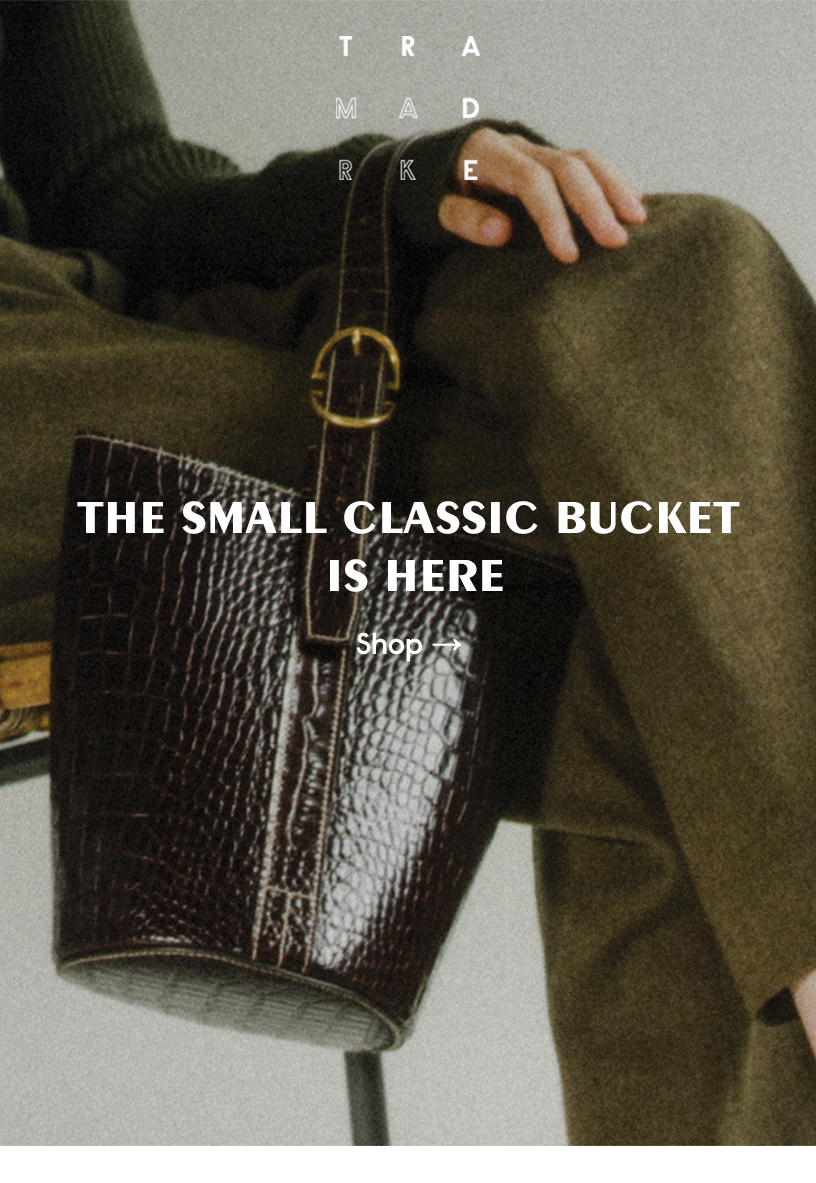 trademark classic bucket bag
