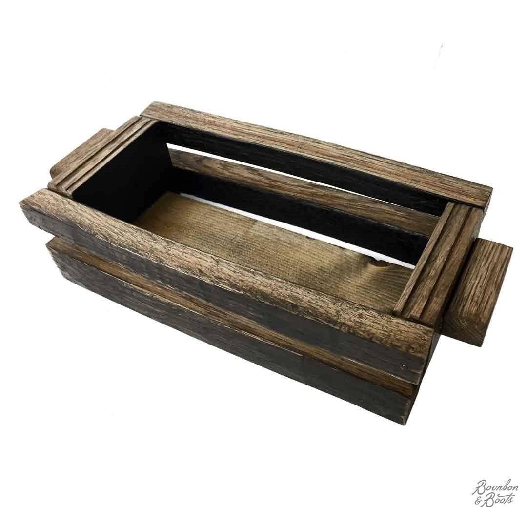 Image of Reclaimed Bourbon Barrel Wood Stave Basket