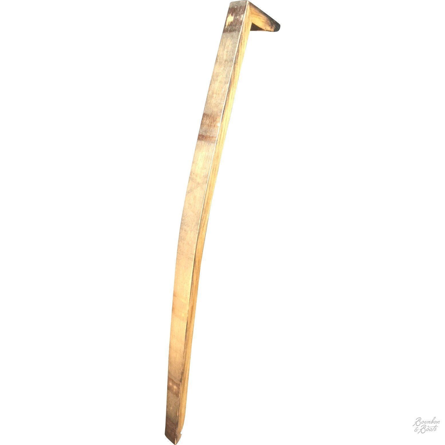 Image of Personalized Bourbon Barrel Stave Wooden Walking Stick