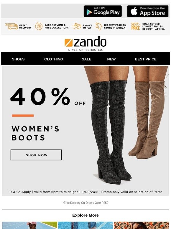 zando boots
