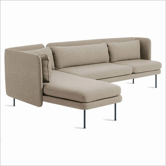 Bloke Sofa with Chaise by Blu Dot