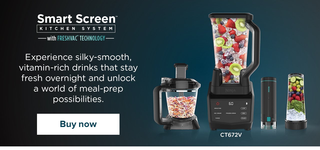 Ninja Smart Screen Kitchen System with FreshVac Technology - CT672V 