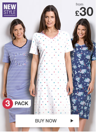 damart pack of 3 nightdresses