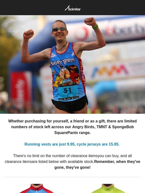 scimitar running vests