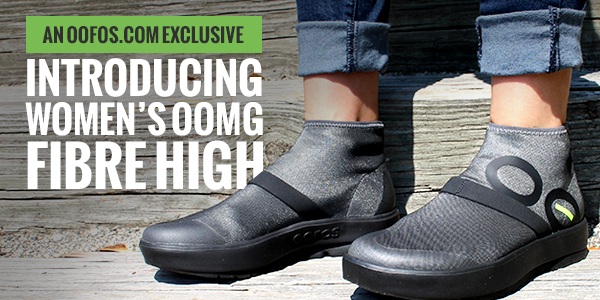 OOFOS: New Arrival Alert: Women's OOmg Fibre High | Milled