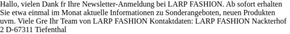 Vielen Dank für Ihre Newsletter-Anmeldung