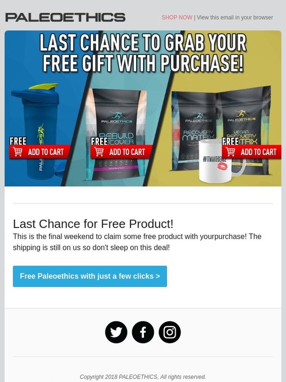 Get your free gift today -