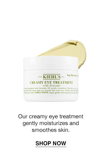 Our creamy eye treatment gently moisturizes and smoothes skin. - SHOP NOW