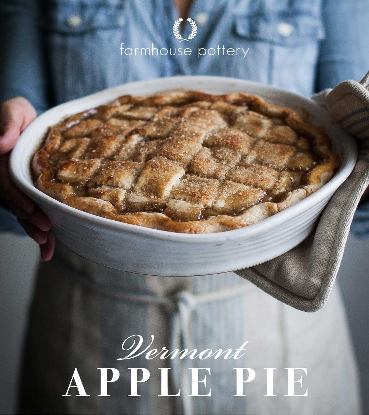 Farmhouse Pottery Vermont Apple Pie Milled