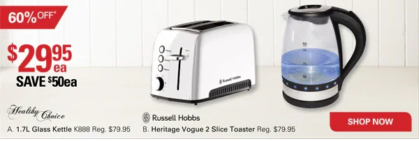 toaster & kettel