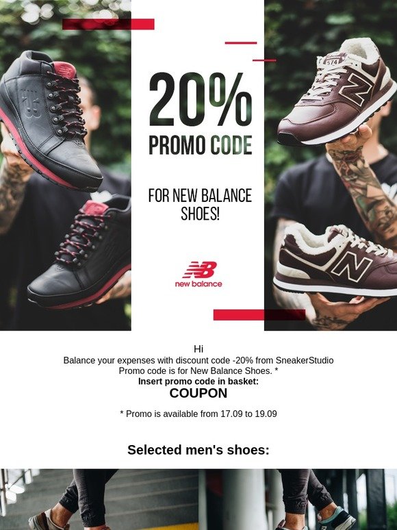 coupons for new balance sneakers
