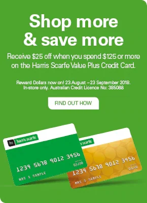 Shop more, save more and be rewarded.