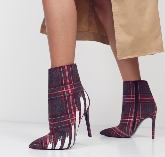 aldo plaid boots