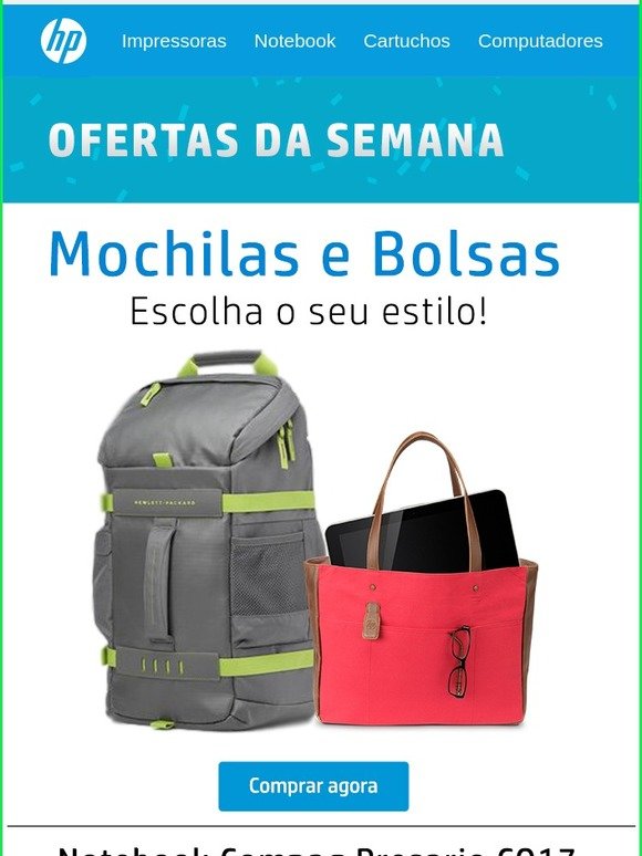 Até R$ 300 OFF para escolher seu estilo HP.