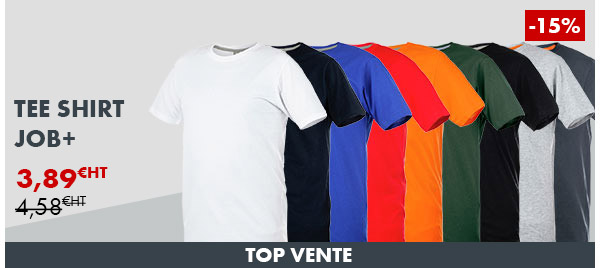 Tee shirt de travail Job+