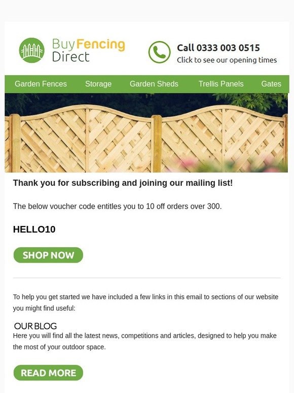 Buy Fencing Direct to Buy Fencing Direct! Milled
