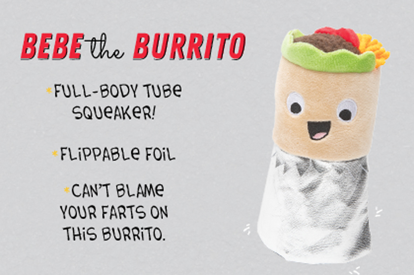 barkbox burrito toy