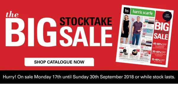 The Big Stocktake Sale