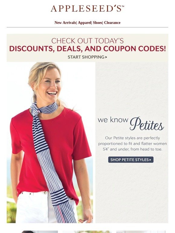 appleseed's catalog petites