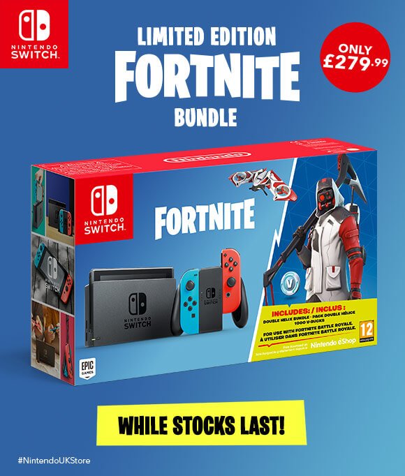 nintendo switch fortnite special edition