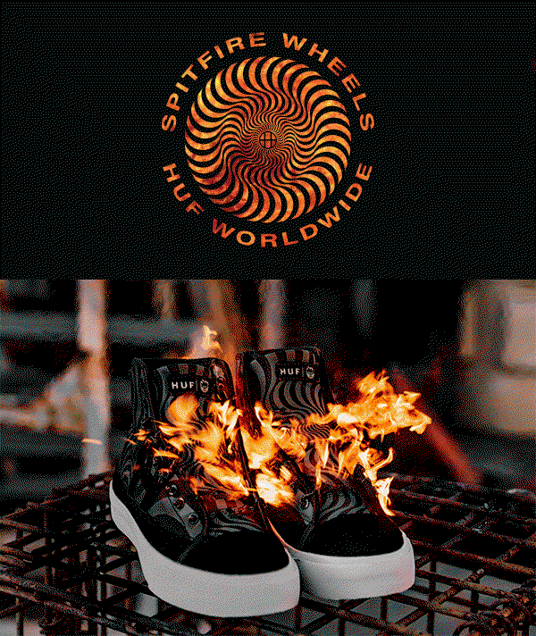 Now Available - Huf Worldwide and Spitfire Collaboration Featuring Apparel, Shoes and More | SHOP NOW